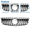 Mercedes-Benz GLK280 (2009) Chrome Silver Tone Front Upper Bumper Grille