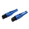 Yamaha YZF R1 R6 R1M R1S Blue Rear Passenger Foot Pegs