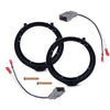 Honda Accord Crosstour 6.5" 6.75" Door Speaker Adapter & Harness (2010-2015)