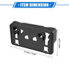Ford F-150 (2021-2023) Black Front License Plate Bracket Holder