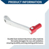 Honda CRF150F (2003-2017) Silver Red Folding Shifter Lever