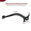 Honda Grom Iron Black Rear Brake Pedal (2014–2018)