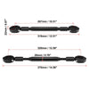 Universal 22mm 316g Aluminum Alloy Black Motorcycle Balance Bar Crossbar