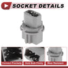 Honda Accord 4-Door Parking Light Socket Wiring (1998-2012)