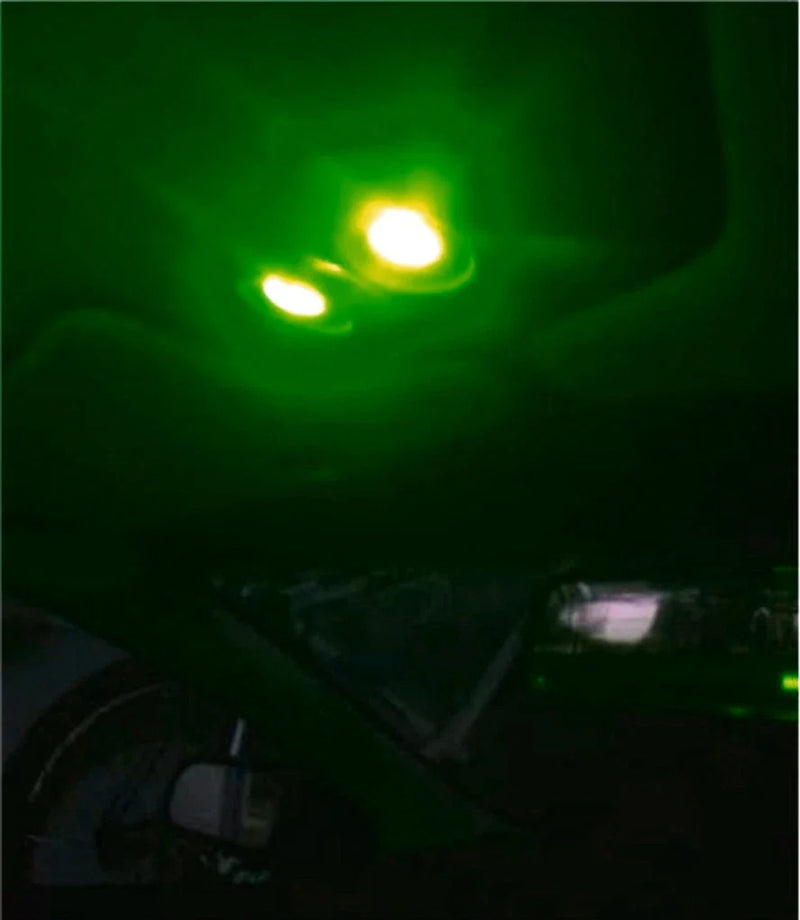 Ford Fiesta WP WQ Bright Green LED Interior Light Kit (2004-2009)