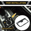 Toyota Tacoma Armrestbox Rear Cup Holder Cover/Carbon Fiber (2016–2023)