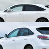Lexus RX270 RX350 RX450h Gloss Black Window Strip Moulding (2008-2015)