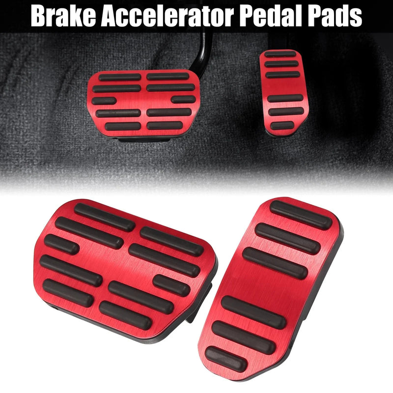 Toyota Corolla RAV4 Red Brake Accelerator Foot Pedal Cover (2014–2018)