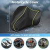Outdoor Waterproof Motorbike Motorcycle Cover All Weather Protector Black 275cm