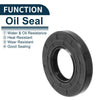 Car Oil Seal 5 Pcs Seal Ring Rotary Shaft Seal NBR Rubber 35x70x10mm