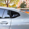 BMW X4 G02 Vent Covers Premium Gloss Black Rear Window Quarter (2018–2024)
