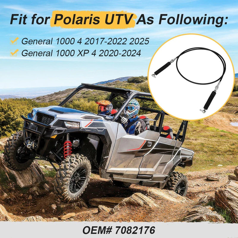Polaris General 4 1000 General XP 4 1000 Gear Shift Cable (2017–2025)