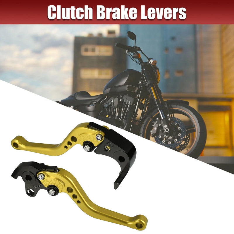 Honda CBR1000RR Gold Tone  Motorcycle Brake Clutch Levers (2008-2023)