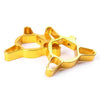 Universal Aluminum Gold CNC 22mm Fork Preload Adjusters
