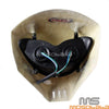 Yamaha Project Bike Naked Motorcycle White Alien Headlight