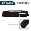 Toyota Hiace (2004-2024) - Black 1 Set Dashboard Cover Mat