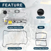 BMW 528i (2012-2016) Silver Tone Engine Valve Cover & Gasket
