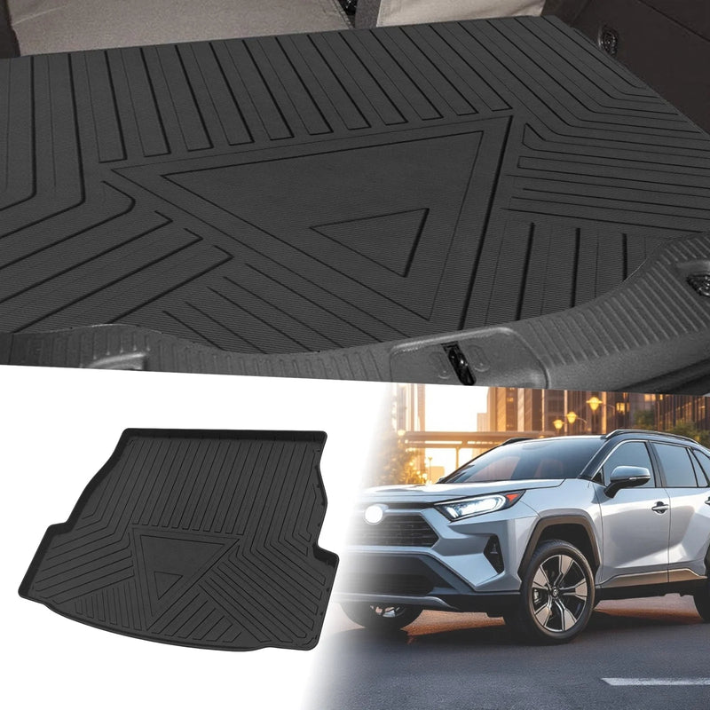 Toyota RAV4 Flat Face Cargo Liner Rear Trunk Mat / 1 Pc / (2020–2024)