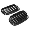 BMW X5 X6 E71 E70 Matte Black Front Kidney Grille Bumper (2007-2013)