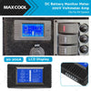 RV System 50-300A LCD Display 200V DC Battery Monitor Meter