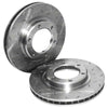 Landcruiser FZJ80 HDJ80 2x Drilled + Slotted Disc Rotor (1992–1998)