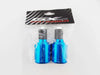 GXMOTOR 22mm 7 / 8" CNC Billet Alloy Bar End Handlebar Ends Weight Slider Set