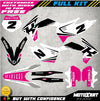 KTM SXF 250 450 Decal Kit SPRINT PINK Stickers (2011-2012)