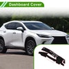 Lexus ES 2019-2022 Sun Protector Pad Black Red Dashboard Cover Mat