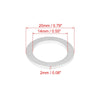 Mazda 5 x M14 Silver Tone Oil Drain Plug Gaskets (1990-2023)