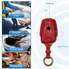 BMW Faux Leather Blue Key Fob Case Cover 4 Button Protector