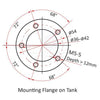 Boat 5 Hole 300mm 316 SS 240-33 OHMS Compatibility KUS Fuel Tank Sender
