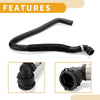 BMW 128i (2008 - 2013) Rubber Black Car Engine Radiator Hose