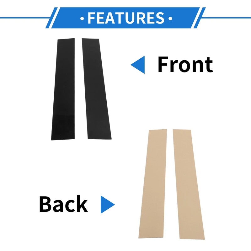 Chrysler Town & Country Door Pillar Window Trim (2008 - 2016)
