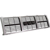 Grille Silver w/ Gray Insert For 85-86 88 GMC C1500