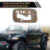 Jeep Wrangler JK JKU Console Gear Shift Frame Panel Trim (2011-2017)