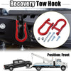 Chevy Silverado 1500 Front Recovery Tow Hook Kit (2007-2018)