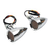 Harley Super Glide FXD Dyna Low Rider Chrome Turn Signal Lights (2006-2017)