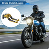 Yamaha WR125X 2 x Adjustable Brake Clutch Levers Gold Tone Black