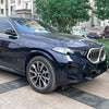 BMW X6 G06 LCI 4 x Black Front Bumper Canard Splitter (2023–2025)