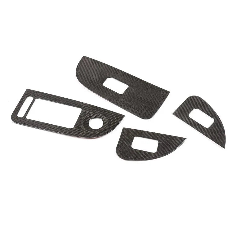 Alfa Romeo Giulia 2017-2019 Carbon Fiber Window Switch Button Cover Trim Fit