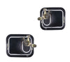 Jeep Wrangler TJ 2 x Front LH+RH Chrome Outer Door Handle (1996–2007)