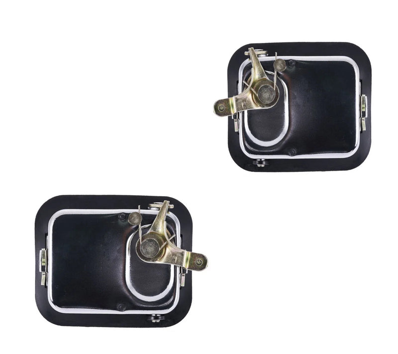 Jeep Wrangler TJ 2 x Front LH+RH Chrome Outer Door Handle (1996–2007)