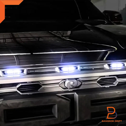 Ford Ranger Raptor 3 x White LED Front Grille Lights (2022-2025)