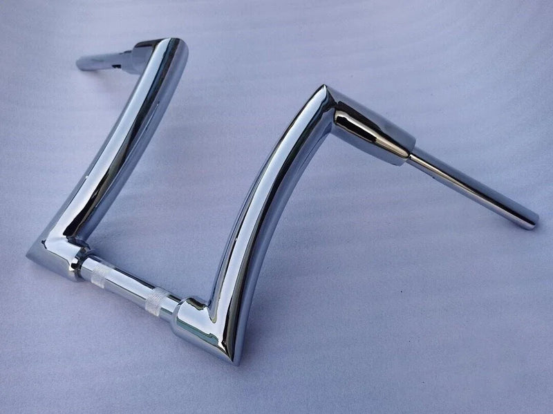 Harley Sportster, Yamaha Vstar 12" Rise 2" Chrome Ape Hanger Handlebar