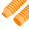 Motorcycle 2 x Orange Shock Absorbers Boot Dust Cover