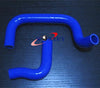 Datsun 1200 120Y B110 3 Row Alloy Radiator + Blue Hose (1970-1976)
