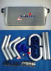 Car Model 600x300x76mm Front Mount Intercooler + 3" Piping + Red Hose