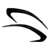 Mazda MX-5 Miata Rear Lower Bumper Side Air Vent Trim Covers (2016-2023)