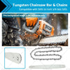 Stihl Chainsaws 20" Bar + 1x Tungsten Carbide Chain .063 3/8 72DL