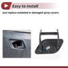 BMW 740i Front Right Washer Nozzle Cover Cap Unpainted (2011 - 2015)